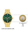 TIMEX Green Round Dial Analog Men's Watch - TWEG18440