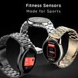 Pebble PFB03 Mettle Pro Classic Black Smartwatch with Bluetooth Calling