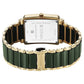 Titan Regalia Shaped Ceramic Quartz Analog Steel & Ceramic Strap Watch For Men 90013kd05