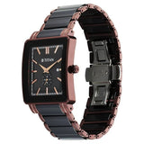 Titan Regalia Shaped Ceramic Quartz Analog Watch For Men - 90013KD06 - KRISHNA WATCH COMPANY