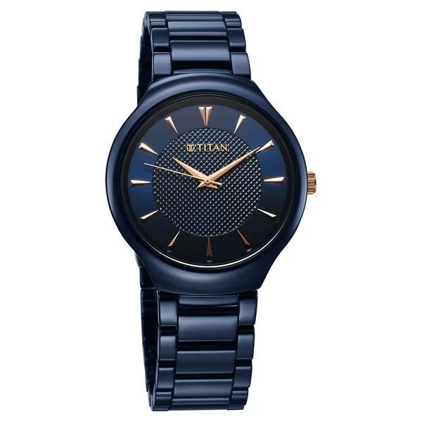 Titan Regalia Ceramics Quartz  Watch For Men 90014kc04