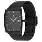 Titan Quartz Analog with Date Black Dial Stainless Steel Strap Watch for Men / 90076NM01