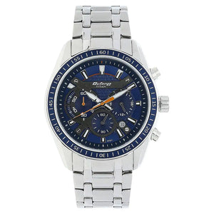 Titan Octane Blue Dial Stainless Steel Strap Watch NP90077KM02 (DF821) - KRISHNA WATCH COMPANY