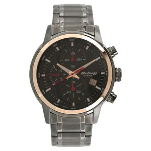 Titan Octane Black Dial Stainless Steel Strap Watch - 90086KM03 - KRISHNA WATCH COMPANY