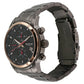 Titan Octane Black Dial Stainless Steel Strap Watch 90086KM03