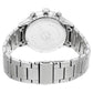Titan Quartz Multifunction Blue Dial Stainless Steel Strap Watch for Men  90102SM01