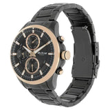 Titan Octane Black Dial Stainless Steel Strap Watch 90104KM04