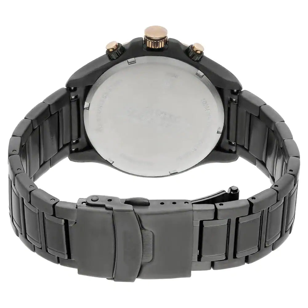 Titan Octane Black Dial Stainless Steel Strap Watch 90104KM04 / NP90104KM04