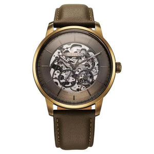 Titan Automatic Color Upgrade Brown Dial Watch For Men - 90110QL03 - KRISHNA WATCH COMPANY