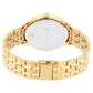 Titan Quartz Analog with Day and Date White Dial Stainless Steel Strap Watch for Men  90127YM01