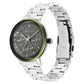 Titan Urban Magic Green Dial Stainless Steel Strap Watch 90133KM01 / NS90133KM01