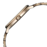 Titan Slim Ceramic Fusion Quartz Analog with Date Grey Dial Stainless Steel Strap Watch For Men 90142kd02