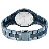 Titan Slim Ceramic Fusion Quartz Analog with Date Blue Dial Stainless Steel Strap Watch For Men 90142qd01 - KRISHNA WATCH COMPANY