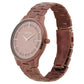 Titan Classique Slimline Brown Dial Stainless Steel Strap Watch 90142QM05