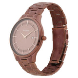 Titan Classique Slimline Brown Dial Stainless Steel Strap Watch 90142QM05 - KRISHNA WATCH COMPANY