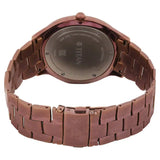 Titan Classique Slimline Brown Dial Stainless Steel Strap Watch 90142QM05 - KRISHNA WATCH COMPANY