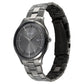 Titan Clasique Slim Quartz Analog with Date Grey Dial With Grey Color Stainless Steel Strap Watch For Men 90142qm06