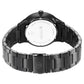 Titan World Time Black Dial Stainless Steel Strap Watch 90145NM01