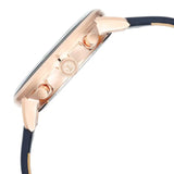 Titan Infinity Display Blue Dial Leather Strap Watch - 90146WL01