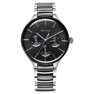 Titan Ceramic Fusion Black Dial Multifunction Watch 90148KD01 - KRISHNA WATCH COMPANY