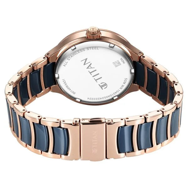 Titan Ceramic  Watch For Men NT90148KD04