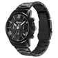 TITAN Octane Classic Sporty Black Dial Stainless Steel Strap Watch 90152NM01