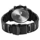 TITAN Octane Classic Sporty Black Dial Stainless Steel Strap Watch 90152NM01