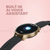 Titan Talk- Touch Screen Watch with Blue Strap, BT Calling, AI- Voice Assistant, and Amoled Display 90156AP04 - KRISHNA WATCH COMPANY