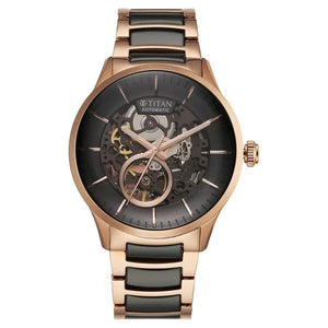 Titan Ceramic Fusion Automatic Watch for Men - 90174KD03 - KRISHNA WATCH COMPANY