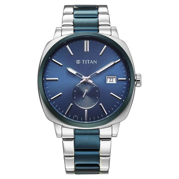 Titan Classique Suave Analog Watch for Men - 90189KM01 - KRISHNA WATCH COMPANY