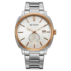 Titan Classique Suave Analog Watch for Men - 90189KM04 - KRISHNA WATCH COMPANY