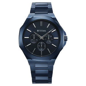 Titan Classic Slim Watch For Men - 90198QM01 - KRISHNA WATCH COMPANY