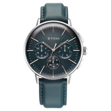 Titan Light leathers Multifunction Silver Dial Watch For Men - 90200SL03 - KRISHNA WATCH COMPANY