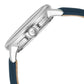 Titan Light leathers Multifunction Silver Dial Leather Strap Watch For Men 90200sl03