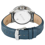 Titan Light leathers Multifunction Silver Dial Watch For Men - 90200SL03 - KRISHNA WATCH COMPANY