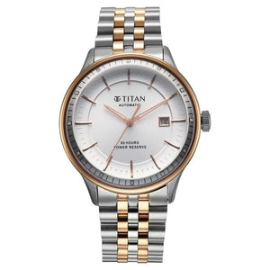 Titan Weekender 60 Hours Power Reserve Concealed Automatic Watch for Men - 90201KM01 - KRISHNA WATCH COMPANY