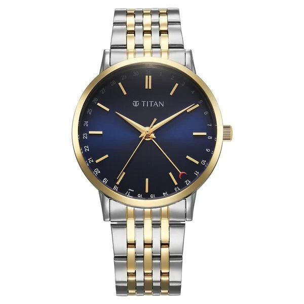 Titan Elegance Analog Watch for Men 90202bm01 - KRISHNA WATCH COMPANY
