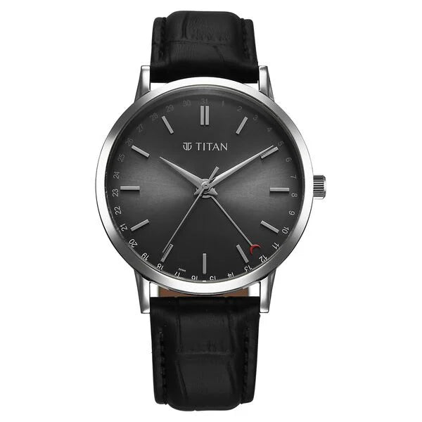 Titan Elegance Analog Watch for Men 90202sl02
