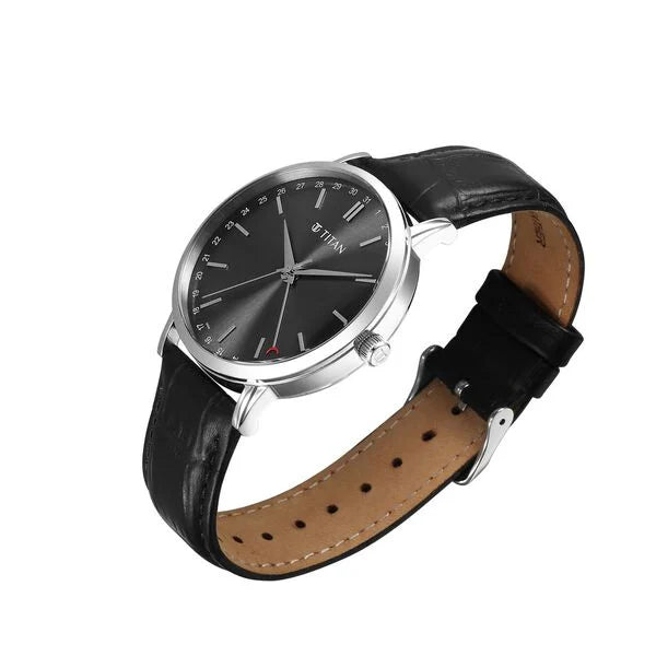 Titan Elegance Analog Watch for Men 90202sl02