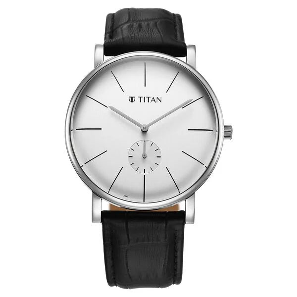 Titan Elegance Watch for Men - 90203SL01 - KRISHNA WATCH COMPANY