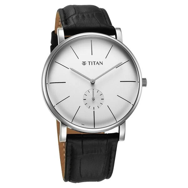 Titan Elegance Watch for Men - 90203SL01 - KRISHNA WATCH COMPANY