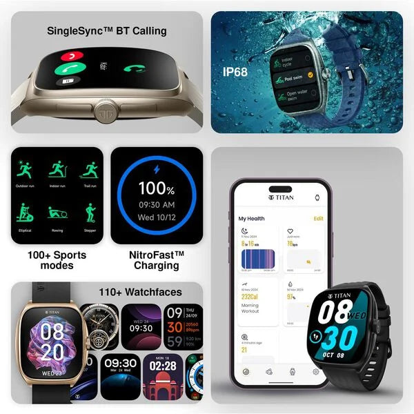 Titan Evolution 4.6 cm Curved AMOLED Display - 90204am02a