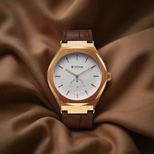 Titan Contour Watch for Men - 90210WL01 - KRISHNA WATCH COMPANY