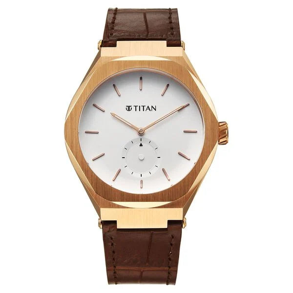 Titan Contour Watch for Men - 90210WL01 - KRISHNA WATCH COMPANY