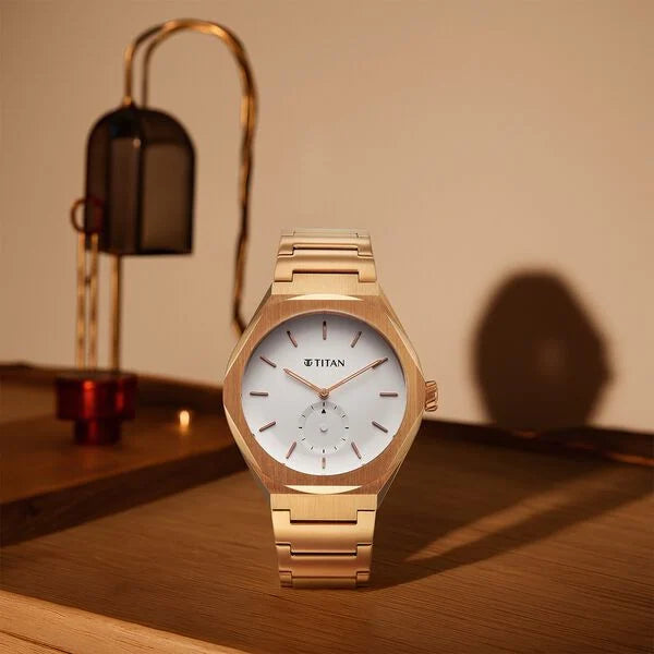 Titan Contour Watch for Men - 90210WM01