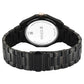 Titan Regalia Dodecagon Quartz Analog with Date Grey Dial Black Stainless Steel Strap Watch For Men 90212km02
