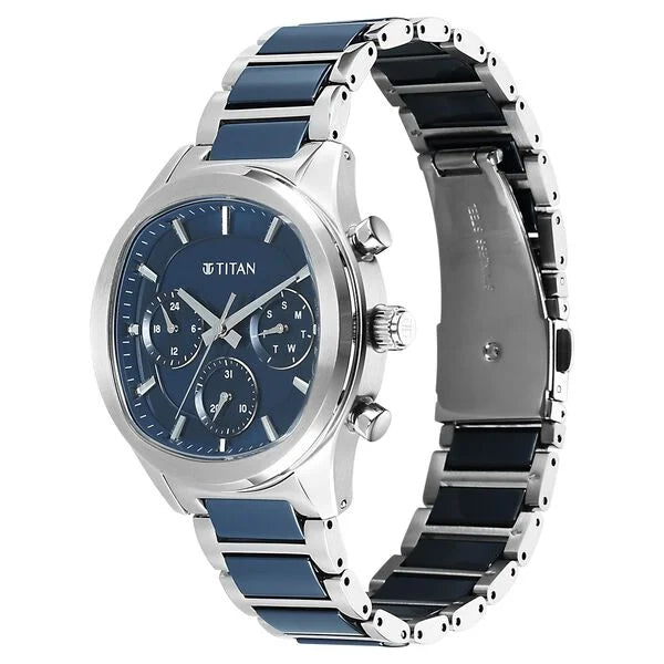 Titan Classique Ceramic Fusion Men's Multi-Function Watch 90216kd01
