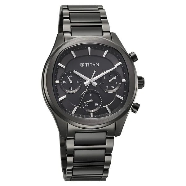 Titan Classique Ceramic Fusion Men's Multi-Function Watch 90216kd04