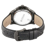 Titan Classique Four Eye Multifunction Watch for Men 90217QL01 - KRISHNA WATCH COMPANY
