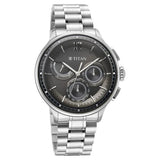 Titan Classique Half Cut Chronograph Analog Watch for Men 90218SM01 - KRISHNA WATCH COMPANY